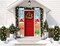 Gingerbread Christmas Decorations - Porch Sign Banner, Merry Christmas Hanging Door Banner(Multicolor)70.8"L x 11.81"W